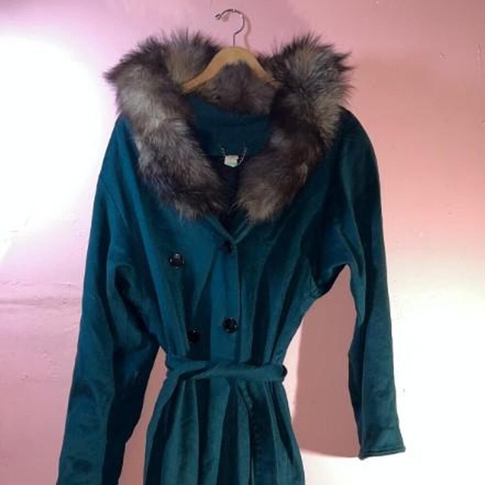 Unbranded Women's Green and Blue Coat
